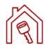 Immobilien Schlüssel Übergabe Icon