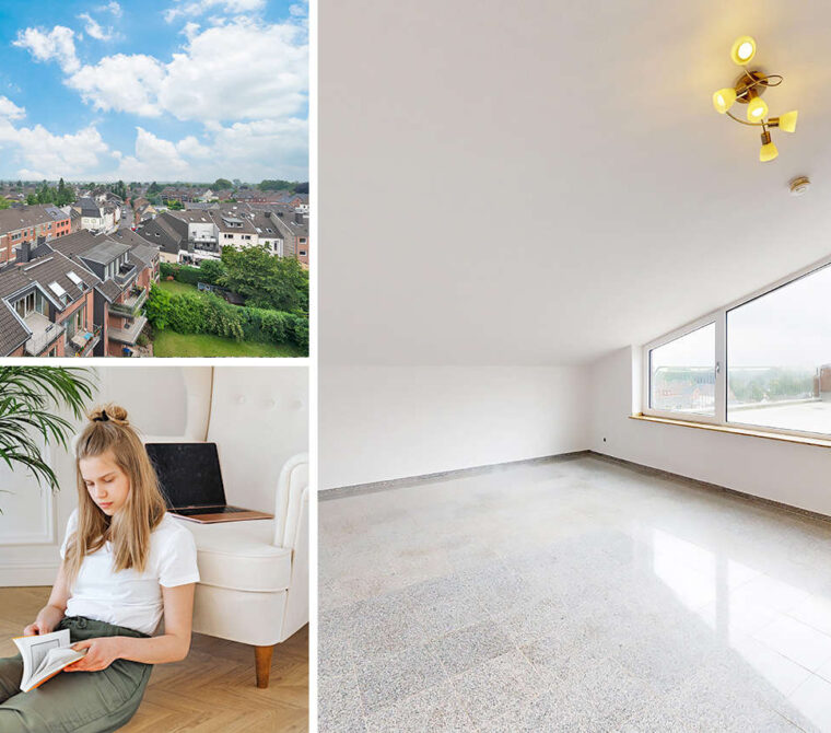 Immobilienmakler Eschweiler Penthouse-Wohnung kaufen mit Immobilienbewertung
