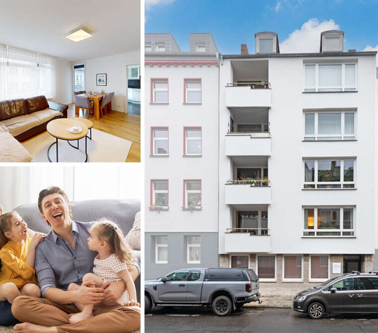 Immobilienmakler Aachen Etagenwohnung kaufen mit Immobilienbewertung